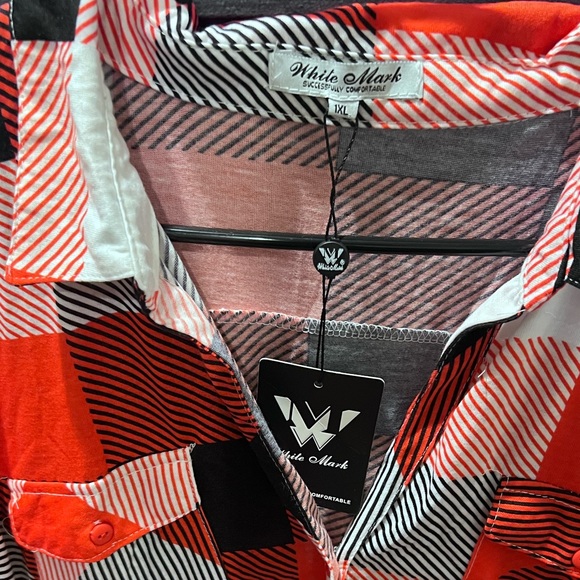 White Mark Festive Dress. Size 1X. - Picture 3 of 3